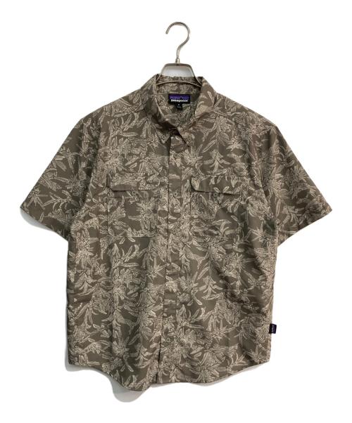 Patagonia（パタゴニア）Patagonia (パタゴニア) セルフガイデッド・ハイク・シャツ グリーン サイズ:Mの古着・服飾アイテム