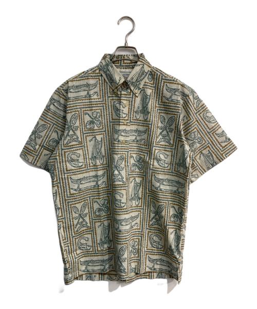 reyn spooner（レイン スプナー）reyn spooner (レイン スプナー) dietrich varez 総柄シャツ アイボリー サイズ:Sの古着・服飾アイテム