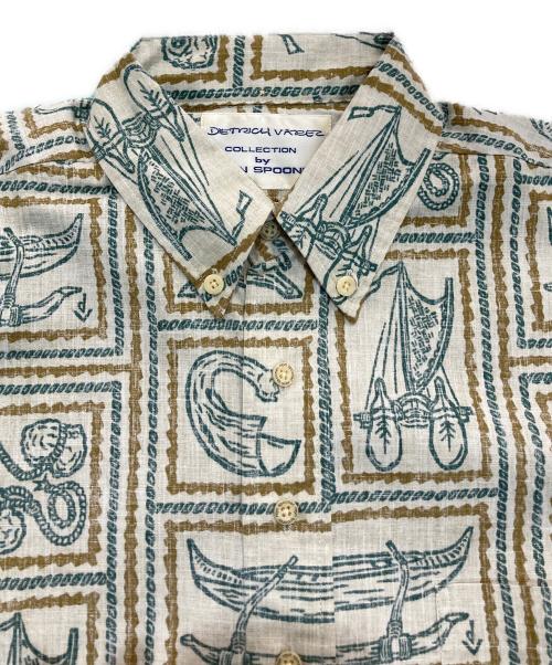 reyn spooner（レイン スプナー）reyn spooner (レイン スプナー) dietrich varez 総柄シャツ アイボリー サイズ:Sの古着・服飾アイテム