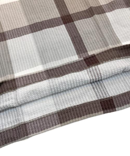 BLACK LABEL CRESTBRIDGE（ブラックレーベル クレストブリッジ）BLACK LABEL CRESTBRIDGE (ブラックレーベル クレストブリッジ) チェック柄Tシャツ ベージュ サイズ:Mの古着・服飾アイテム