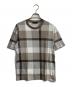 BLACK LABEL CRESTBRIDGE（ブラックレーベル クレストブリッジ）の古着「チェック柄Tシャツ」｜ベージュ