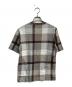 BLACK LABEL CRESTBRIDGE (ブラックレーベル クレストブリッジ) チェック柄Tシャツ ベージュ サイズ:M：4000円
