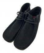 CLARKSクラークス）の古着「SUEDE WALLABEE BOOT」｜ブラック