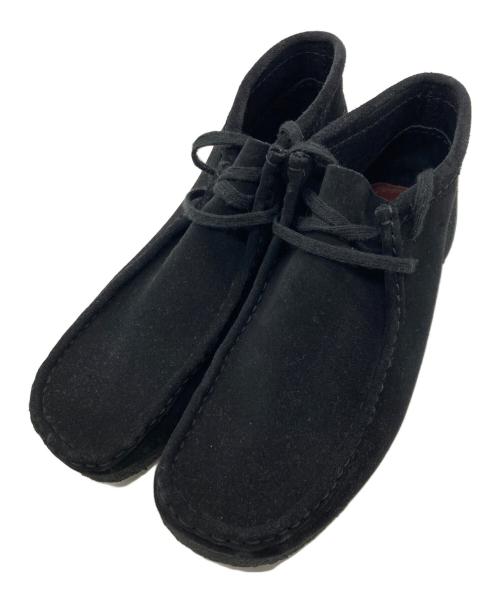 CLARKS（クラークス）CLARKS (クラークス) SUEDE WALLABEE BOOT ブラック サイズ:26.5cmの古着・服飾アイテム