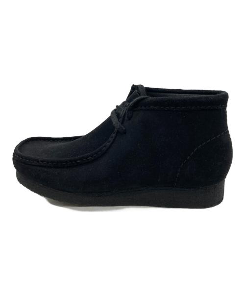 CLARKS（クラークス）CLARKS (クラークス) SUEDE WALLABEE BOOT ブラック サイズ:26.5cmの古着・服飾アイテム