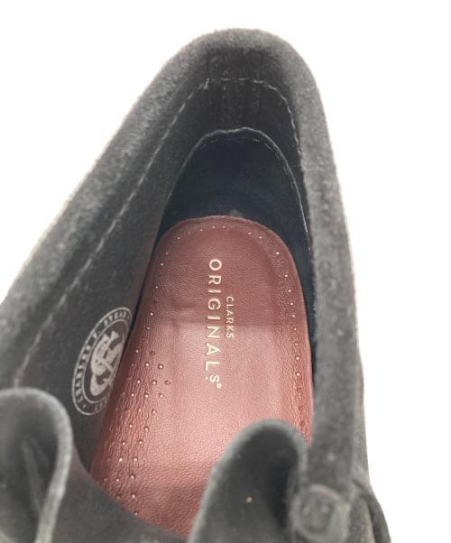CLARKS（クラークス）CLARKS (クラークス) SUEDE WALLABEE BOOT ブラック サイズ:26.5cmの古着・服飾アイテム