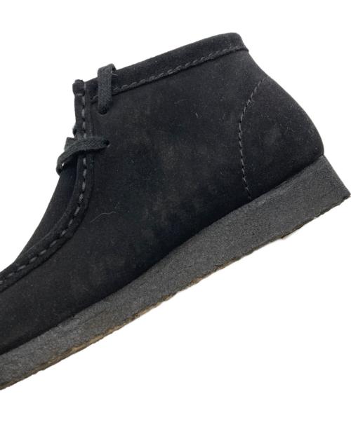 CLARKS（クラークス）CLARKS (クラークス) SUEDE WALLABEE BOOT ブラック サイズ:26.5cmの古着・服飾アイテム