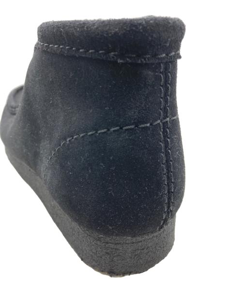 CLARKS（クラークス）CLARKS (クラークス) SUEDE WALLABEE BOOT ブラック サイズ:26.5cmの古着・服飾アイテム