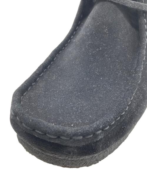CLARKS（クラークス）CLARKS (クラークス) SUEDE WALLABEE BOOT ブラック サイズ:26.5cmの古着・服飾アイテム
