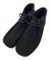 CLARKS（クラークス）の古着「SUEDE WALLABEE BOOT」｜ブラック