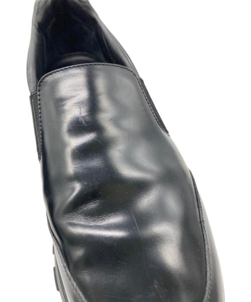 PRADA SPORTS（プラダスポーツ）PRADA SPORTS (プラダスポーツ) レザースニーカー ブラック サイズ:7の古着・服飾アイテム