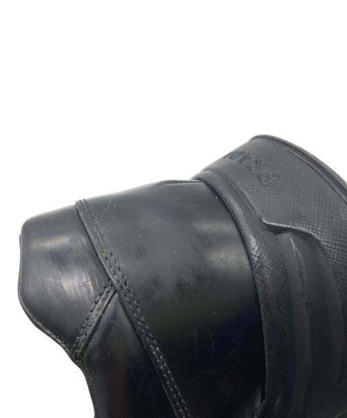 PRADA SPORTS（プラダスポーツ）PRADA SPORTS (プラダスポーツ) レザースニーカー ブラック サイズ:7の古着・服飾アイテム