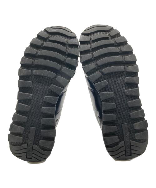 PRADA SPORTS（プラダスポーツ）PRADA SPORTS (プラダスポーツ) レザースニーカー ブラック サイズ:7の古着・服飾アイテム