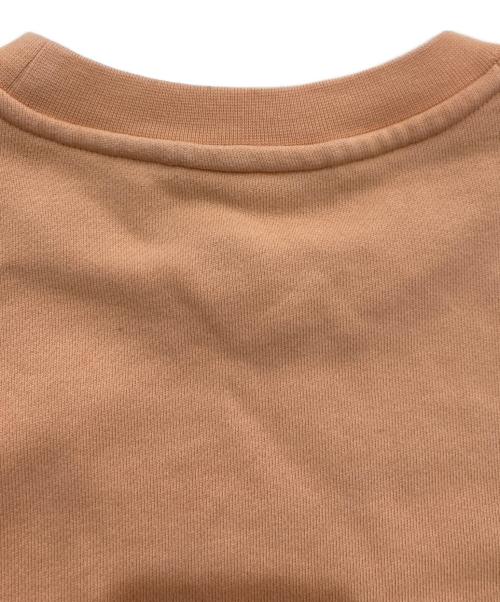 LACOSTE（ラコステ）LACOSTE (ラコステ) ビッグクロックカレッジロゴクルーネックスウェット トレーナー　SH9689 オレンジ サイズ:3の古着・服飾アイテム