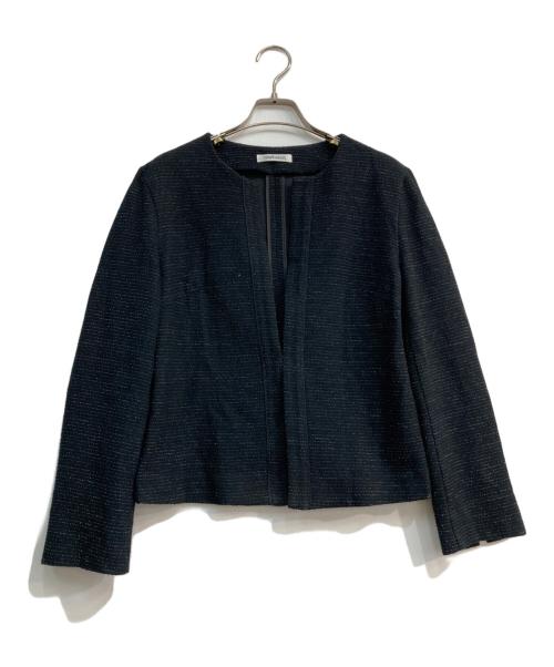 NEWYORKER（ニューヨーカー）NEWYORKER (ニューヨーカー) バルキーツィード ジャケット　51-81-9554 ブラック サイズ:Mの古着・服飾アイテム