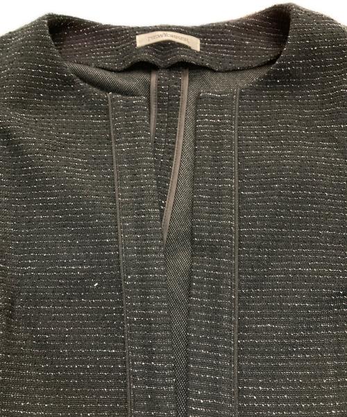 NEWYORKER（ニューヨーカー）NEWYORKER (ニューヨーカー) バルキーツィード ジャケット　51-81-9554 ブラック サイズ:Mの古着・服飾アイテム