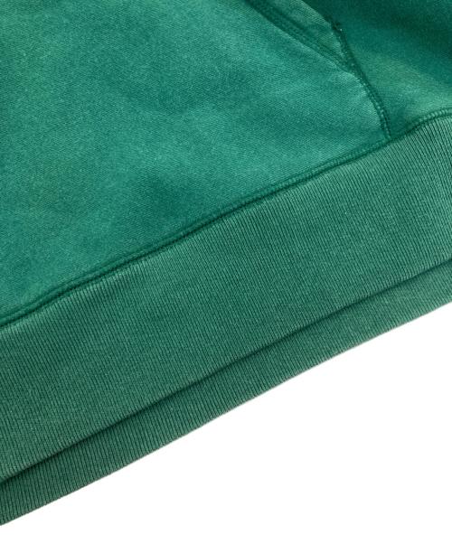stussy（ステューシー）stussy (ステューシー) プルオーバーパーカー グリーン サイズ:Mの古着・服飾アイテム