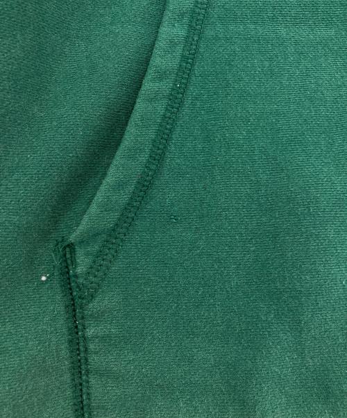 stussy（ステューシー）stussy (ステューシー) プルオーバーパーカー グリーン サイズ:Mの古着・服飾アイテム