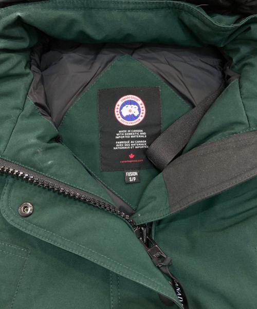 CANADA GOOSE（カナダグース）CANADA GOOSE (カナダグース) Trillium Parka Fusion Fit Heritage　6660LA グリーン サイズ:Sの古着・服飾アイテム