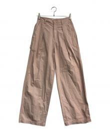 TODAYFUL（トゥデイフル）の古着「Cotton Painter Pants　12210716」｜ピンク