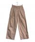 TODAYFUL（トゥデイフル）の古着「Cotton Painter Pants　12210716」｜ピンク