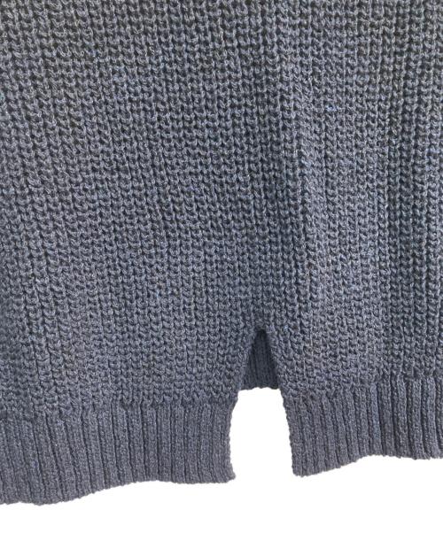 MUSE de Deuxieme Classe（ミューズ ドゥーズィエム クラス）MUSE de Deuxieme Classe (ミューズ ドゥーズィエム クラス) Lily Linen アゼプルオーバー　22-080-500-4040-1-0 ネイビー サイズ:Freeの古着・服飾アイテム