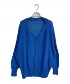 FRAMeWORKフレームワーク）の古着「カノコ2WAY Back開きカーディガン　23-080-220-2002-2-0」｜ブルー