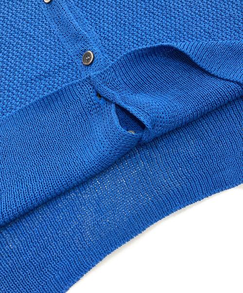 FRAMeWORK（フレームワーク）FRAMeWORK (フレームワーク) カノコ2WAY Back開きカーディガン　23-080-220-2002-2-0 ブルー サイズ:Freeの古着・服飾アイテム