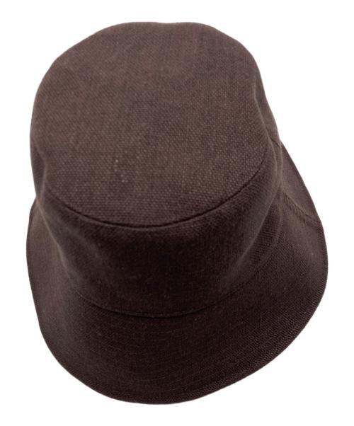 La Maison de Lyllis（ラメゾンドリリス）La Maison de Lyllis (ラメゾンドリリス) バケットハット ブラウン サイズ:-の古着・服飾アイテム