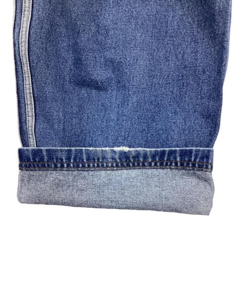 adidas Originals（アディダスオリジナル）adidas Originals (アディダスオリジナル) サイドラインデニムパンツ インディゴ サイズ:2XLの古着・服飾アイテム