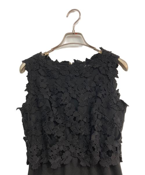 EPOCA（エポカ）EPOCA (エポカ) フラワーレースワンピース　M5J55-513-09 ブラック サイズ:40の古着・服飾アイテム