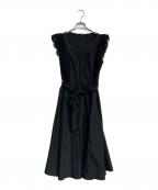 TO BE CHICトゥービーシック）の古着「ノースリーブワンピース　W5J04-540-09」｜ブラック
