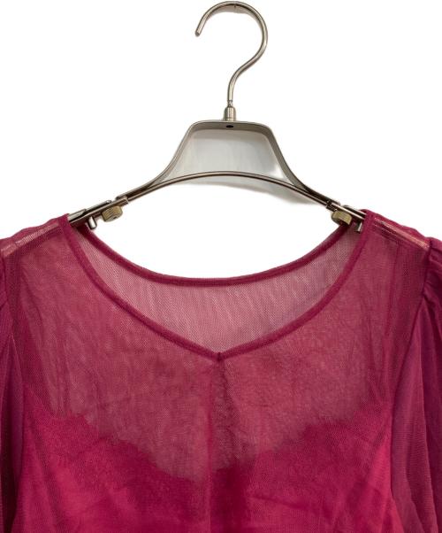 la belle etude（ラベルエチュード）la belle Etude (ラベルエチュード) ドレス ピンク サイズ:Freeの古着・服飾アイテム