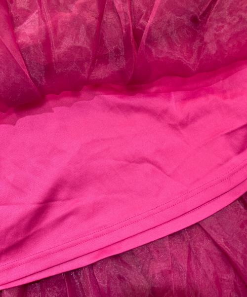 la belle etude（ラベルエチュード）la belle Etude (ラベルエチュード) ドレス ピンク サイズ:Freeの古着・服飾アイテム