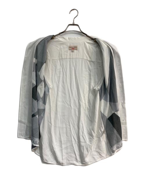 Emilio Pucci（エミリオ プッチ）Emilio Pucci (エミリオ プッチ) Supreme (シュプリーム) s/s shirt ホワイト サイズ:Lの古着・服飾アイテム