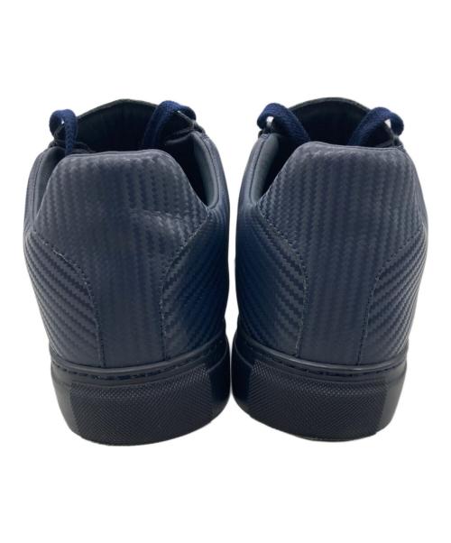 BALENCIAGA（バレンシアガ）BALENCIAGA (バレンシアガ) アリーナ レザースニーカー　412380 ネイビー サイズ:42の古着・服飾アイテム