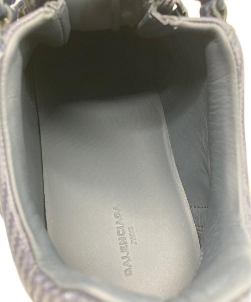 BALENCIAGA（バレンシアガ）BALENCIAGA (バレンシアガ) アリーナ レザースニーカー　412380 ネイビー サイズ:42の古着・服飾アイテム