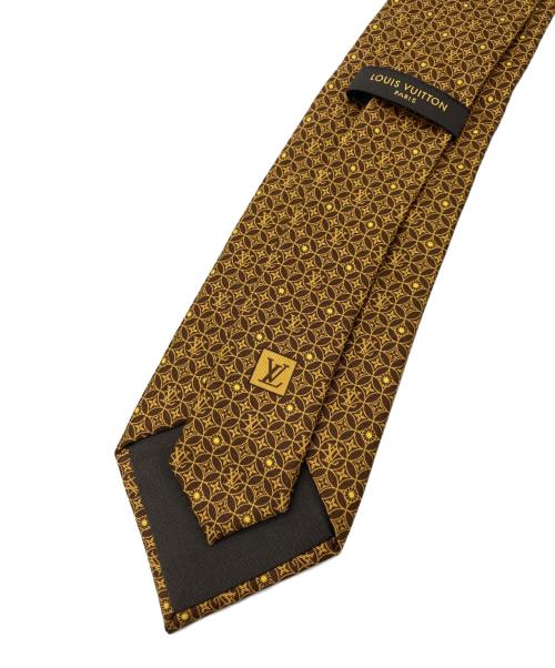 LOUIS VUITTON（ルイ ヴィトン）LOUIS VUITTON (ルイ ヴィトン) シルクネクタイ ブラウン サイズ:Lの古着・服飾アイテム