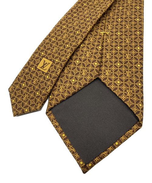 LOUIS VUITTON（ルイ ヴィトン）LOUIS VUITTON (ルイ ヴィトン) シルクネクタイ ブラウン サイズ:Lの古着・服飾アイテム