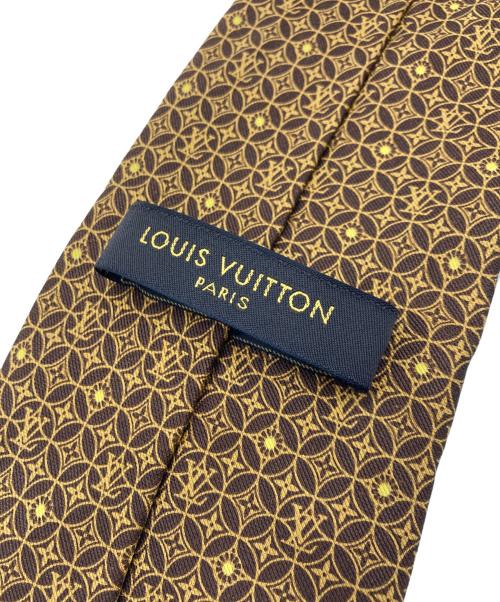 LOUIS VUITTON（ルイ ヴィトン）LOUIS VUITTON (ルイ ヴィトン) シルクネクタイ ブラウン サイズ:Lの古着・服飾アイテム