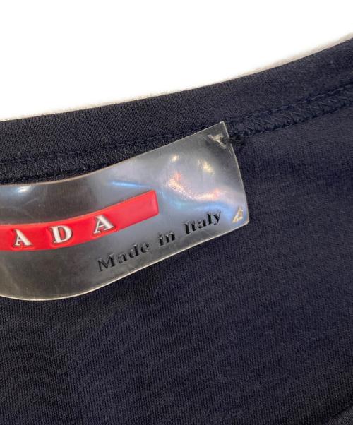 PRADA SPORTS（プラダスポーツ）PRADA SPORTS (プラダスポーツ) ノースリーブカットソー ネイビー サイズ:Mの古着・服飾アイテム