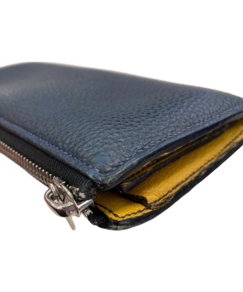 MAISON TAKUYA（メゾンタクヤ）MAISON TAKUYA (メゾンタクヤ) L字ファスナーウォレット　TT6 ネイビー サイズ:-の古着・服飾アイテム
