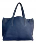 MAISON TAKUYAメゾンタクヤ）の古着「リバーシブルマルチWAYレザートートバッグ」｜ネイビー