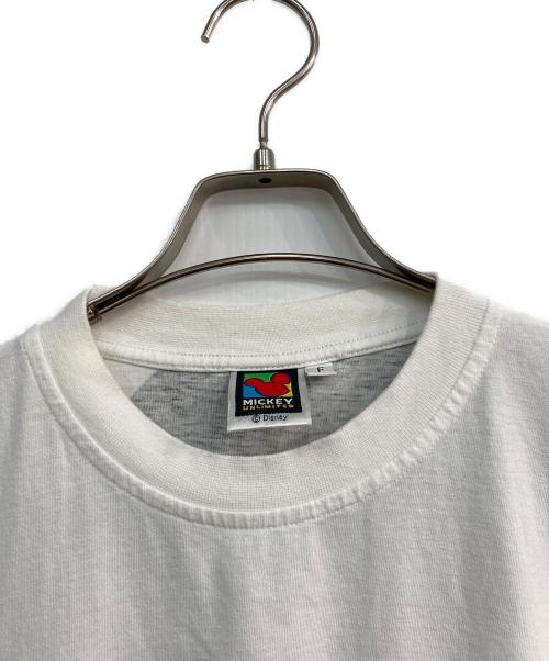 MICKEY UNLIMITED（ミッキー アンリミテッド）MICKEY UNLIMITED (ミッキー アンリミテッド) バックプリント半袖Tシャツ ホワイト サイズ:Freeの古着・服飾アイテム