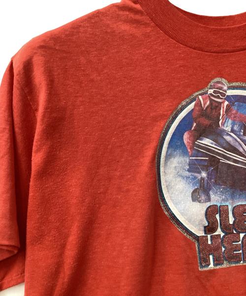 Stedman（ステッドマン）Stedman (ステッドマン) ヴィンテージプリントTシャツ レッド サイズ:XL（46）の古着・服飾アイテム
