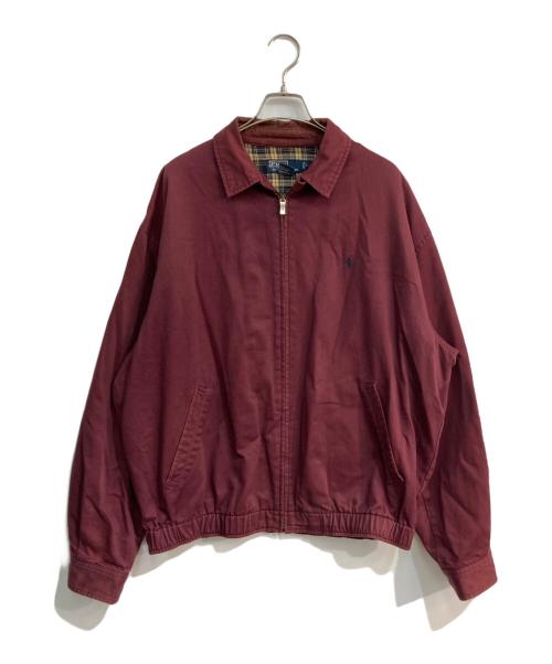 POLO RALPH LAUREN（ポロ・ラルフローレン）POLO RALPH LAUREN (ポロ・ラルフローレン) スイングトップ ボルドー サイズ:Lの古着・服飾アイテム