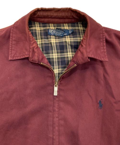 POLO RALPH LAUREN（ポロ・ラルフローレン）POLO RALPH LAUREN (ポロ・ラルフローレン) スイングトップ ボルドー サイズ:Lの古着・服飾アイテム