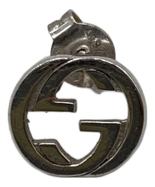 GUCCI（グッチ）GUCCI (グッチ) インターロッキングGピアス(片耳) シルバーの古着・服飾アイテム