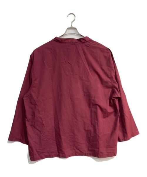 TOWN CRAFT（タウンクラフト）TOWN CRAFT (タウンクラフト) 長袖シャツ　80-90‘S 青タグ ボルドー サイズ:XXLの古着・服飾アイテム