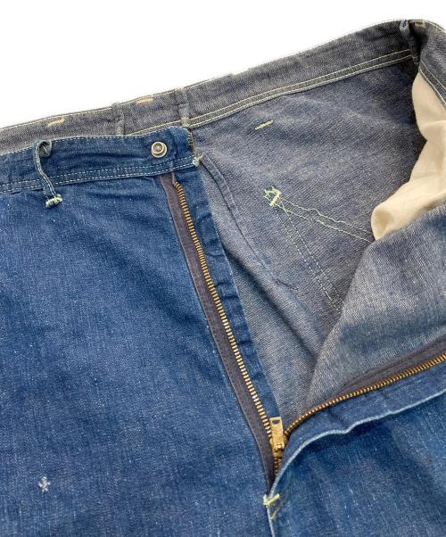 Carter's（カーターズ）Carter's (カーターズ) ヴィンテージデニムパンツ　50s gripper zipper  インディゴ サイズ:-の古着・服飾アイテム